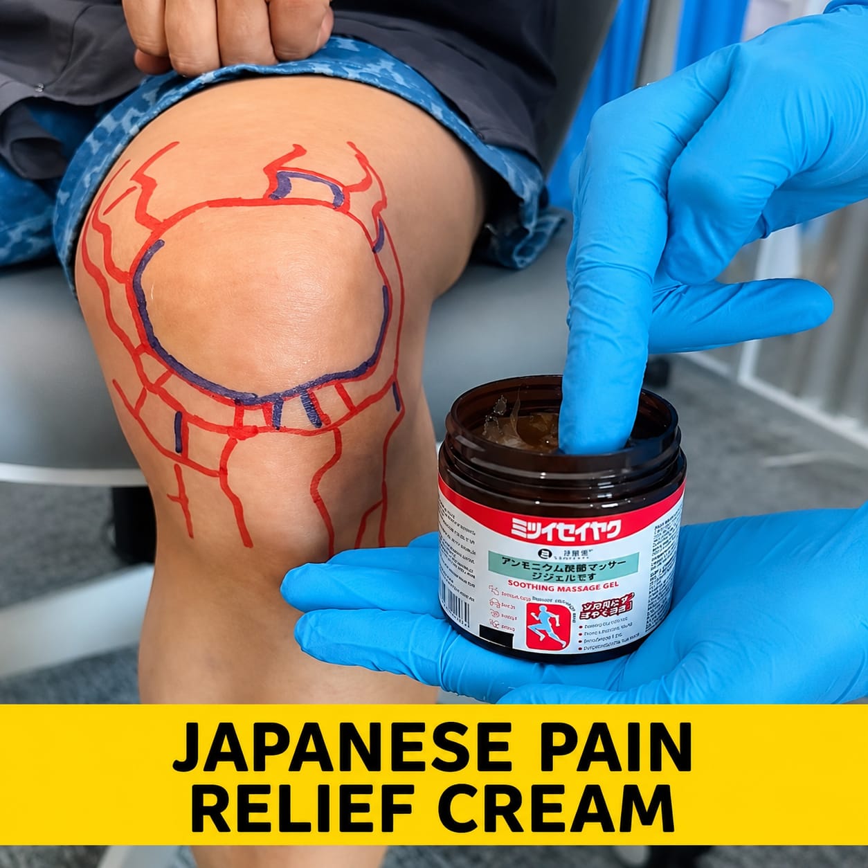 Japanese Fast Pain Relief Massage Gel for Joint and Muscles and🔥 BUY 1 GET 1 FREE 🔥